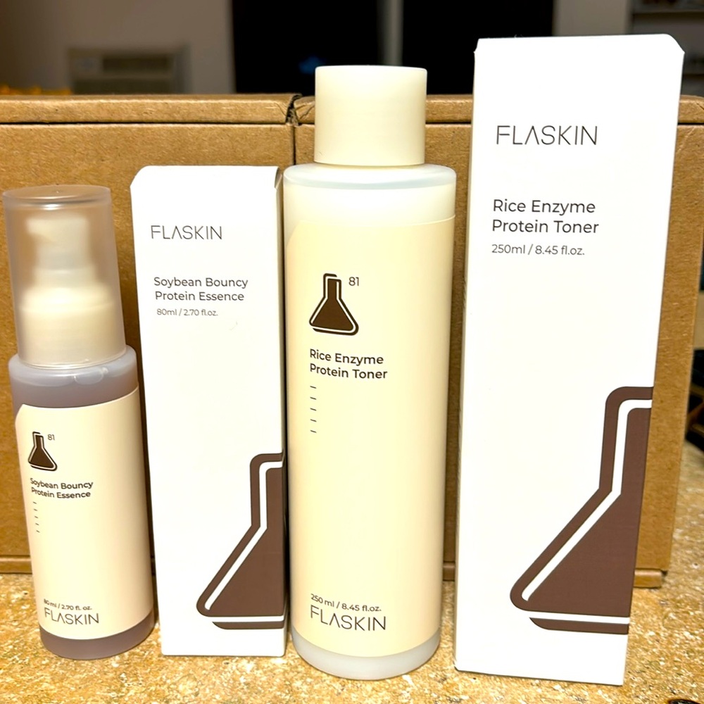 Flaskin toner+essence bundle